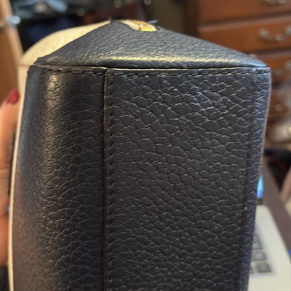 KATE SPADE Southport Avenue Alessa Tassel Bag
Cream Ivory and Navy Tote Satchel - Picture 8 of 12